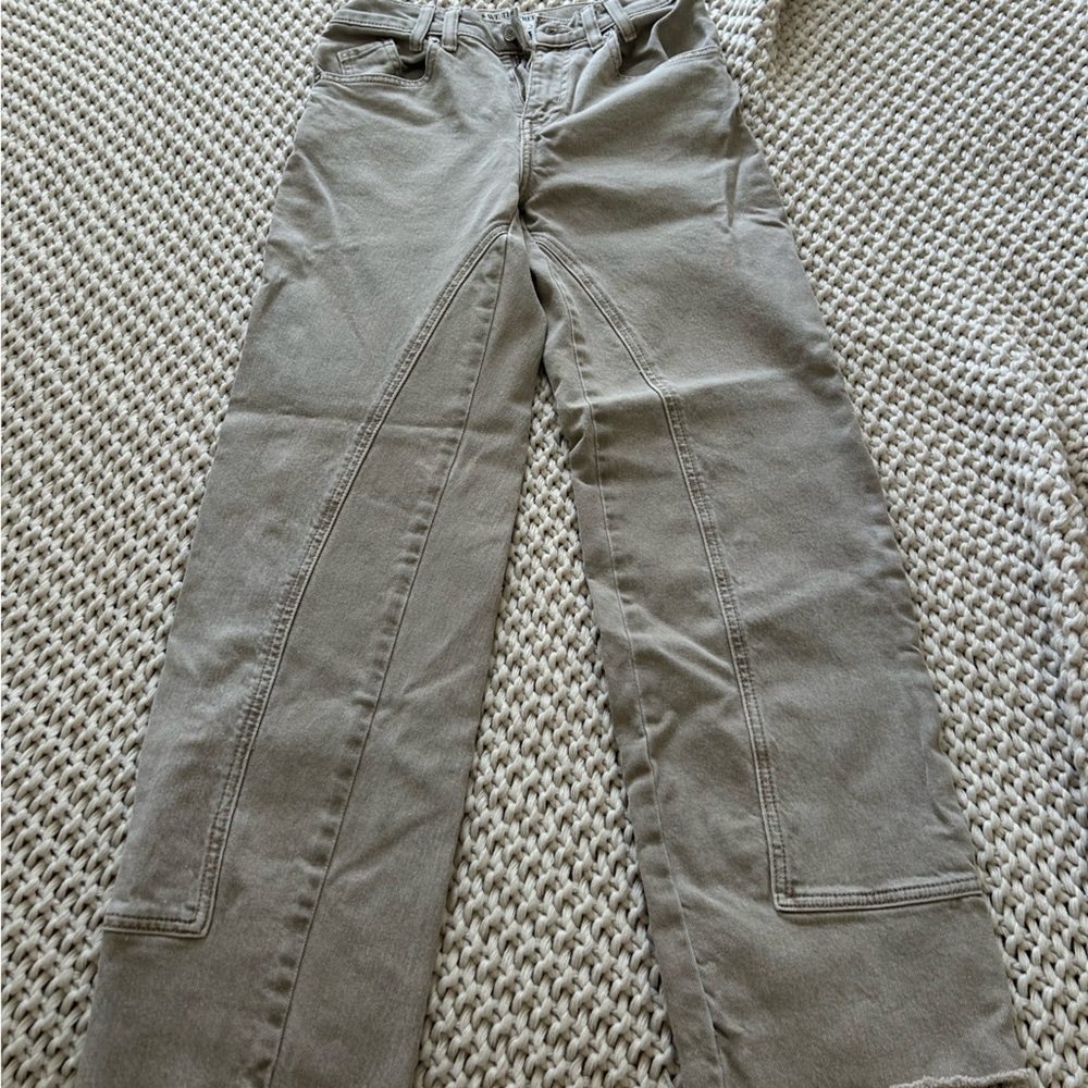 Free People Tan Jeans